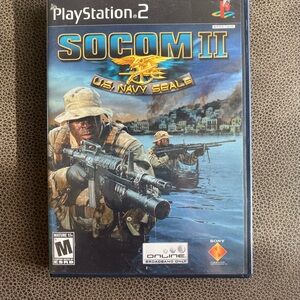 PlayStation 2 – SOCOM II: U.S. Navy SEALs (Complete)